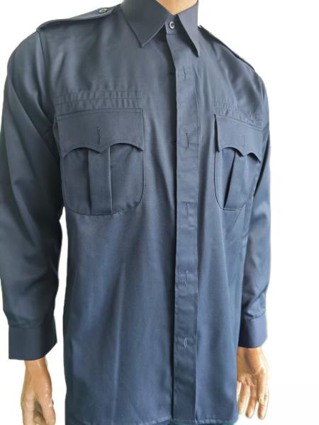 Twill Weave Blue Navy Ceremonial Dress Uniform With Straight Legged Trousers