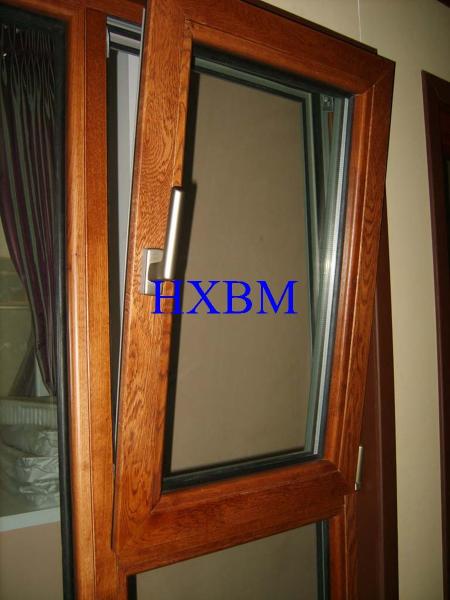 Substituição folheada de madeira Windows do caixilho com a tela opcional interior do inseto