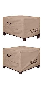 Furniture Cover 600D Waterproof Large Heavy Duty Outdoor Furniture Set Covers with Anti-UV and Wind-Proof Suitable