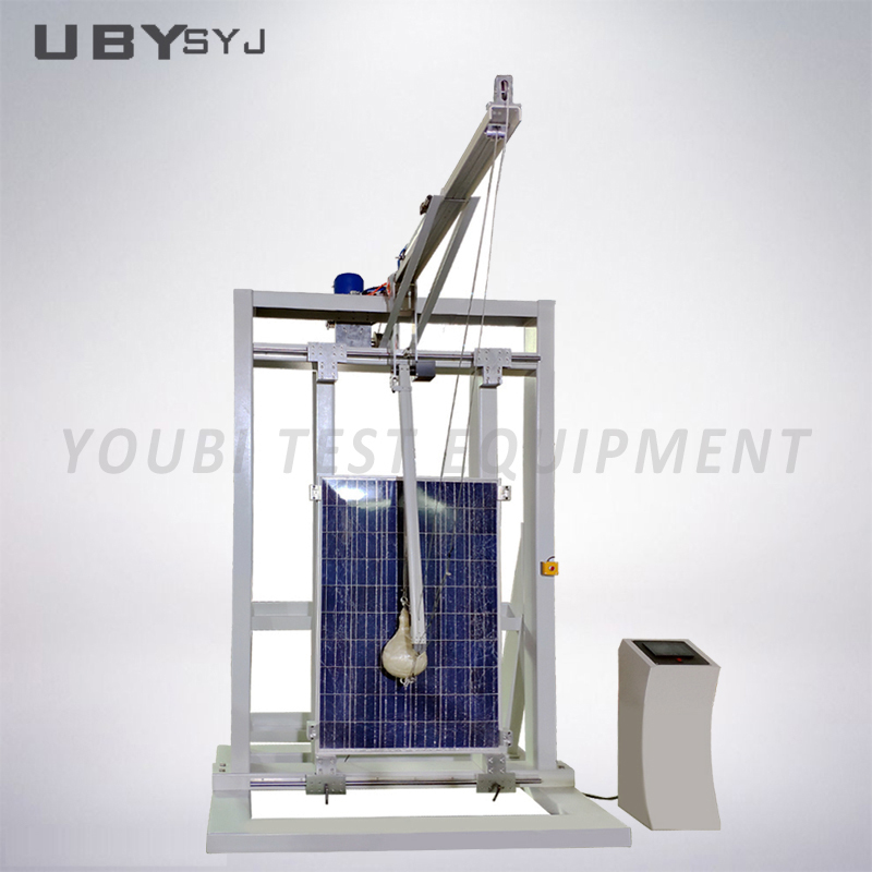 IEC 61730-2 MST-32 Compliant Sand Bag Impact Tester for PV Modules with 45.5±0.5kg Impact Mass and 300mm~1220mm Adjustable Height