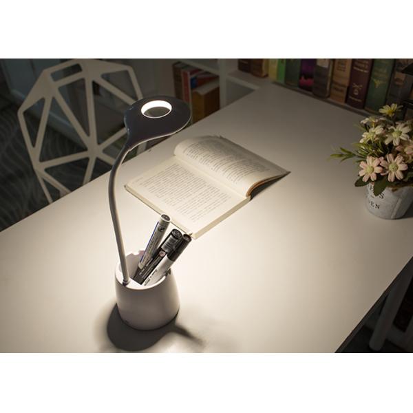 USB Charging Cordless Smart LED Table Lamp , 360 Degree Gooseneck Led Desk Lamp