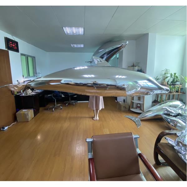 Inflatable Remote Control Air Film Whale And Dolphin Models For Mall Opening Events