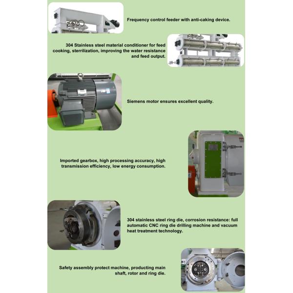 Ring Die Feed Mill 1TPH 20TPH Pellet Making Machine