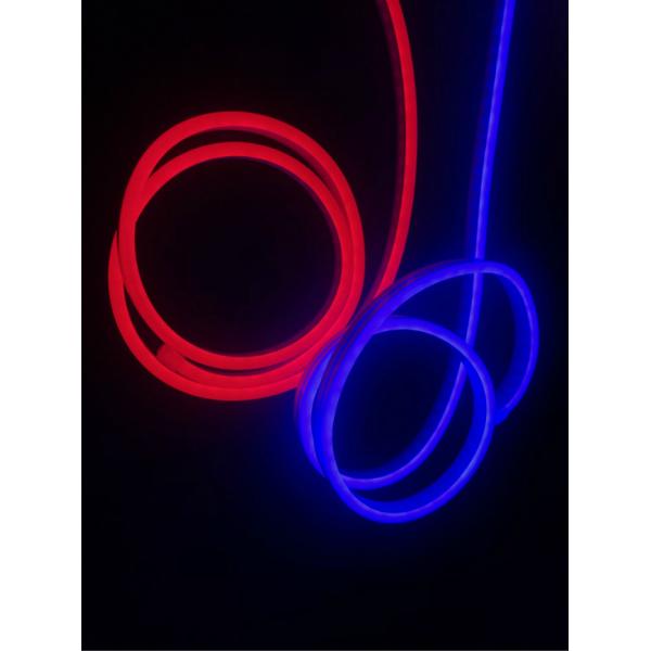 12 / 24VDC Pink Neon Tube Light With Flexible PCB 50m / Reel Ra80 30000H Lifetime