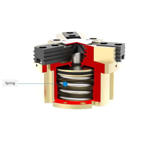 3 Jaw Parallel Gripper, Multi-tooth Guidance THN