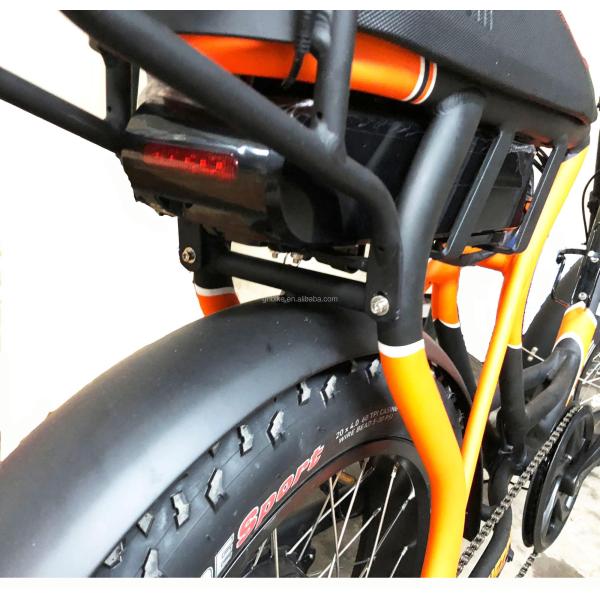 750W Brushless Motor Folding Fat E-Bike with 20inch Tire Big Power and Compact Size
