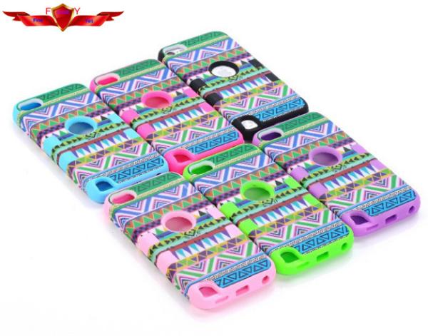 ABS+Silicone Ipod Touch5 Protector Cover Cases Multi Color With packages