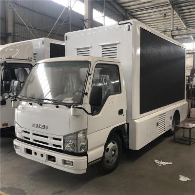 4X2 ISUZU 3 SIDES P5 LED DISPLAY TRUCK ADVERTISING TRUCK FOR PROMOTION