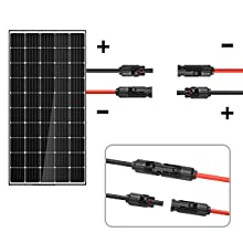 DC 10AWG PV Photovoltaic Solar Cable With Waterproof Connectors