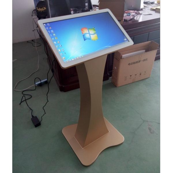 Windows OS Free Standing Kiosk High Resolution 1920 * 1080P For Hotel