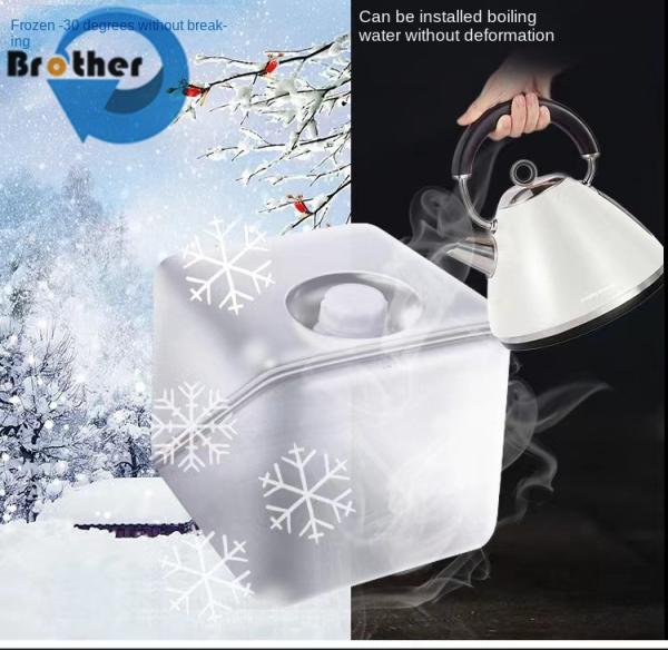 New Trend Product Hospital Clinical Hematology Reagent Formalin Packaging Collapsible Plastic Cubitainers