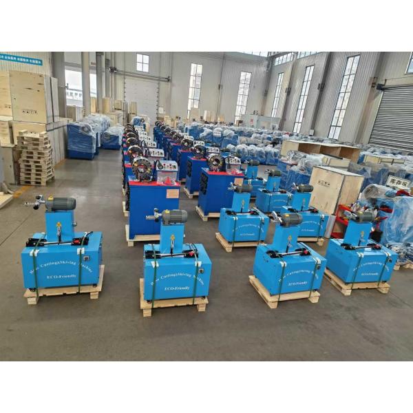 Máquina eléctrica de corte de mangueras de 2 pulgadas y 6 capas con cuchilla