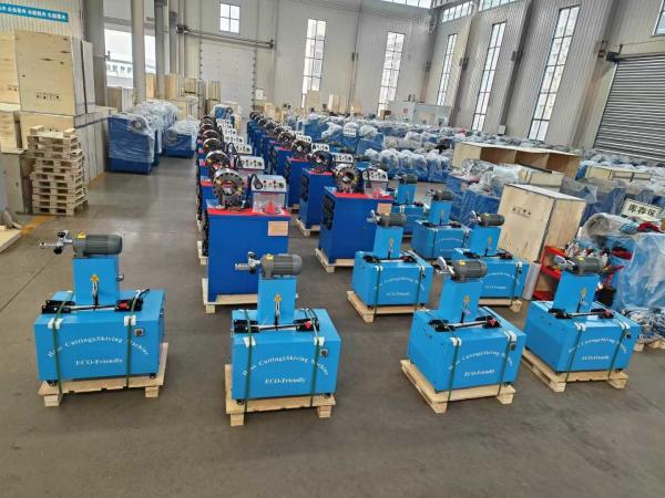 2インチ電動ゴムホース切断および面取り機 128kg 380V/220V