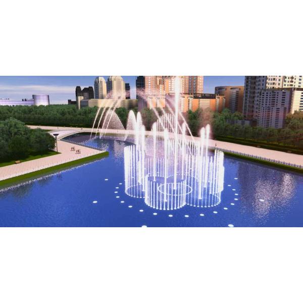 Музыкальное управление Большое озеро Фонтаны отеля из нержавеющей стали