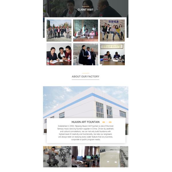 Big Led Water Fountain Outdoor Magic Water Fountain Thailand PC Control System