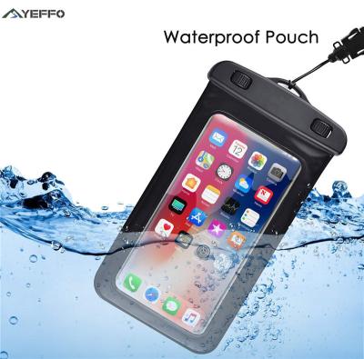 Fenêtre claire mince superbe imperméable universelle de l'affaire 0.3mm du téléphone IP68
