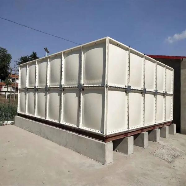 Contenedor de agua de acero inoxidable SS304 vertical para agua potable industrial