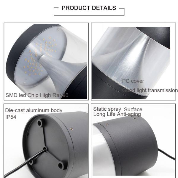 DC12V LED Lawn Lamp , 120 Lumen/W Waterproof Ground Lights Nondimmable