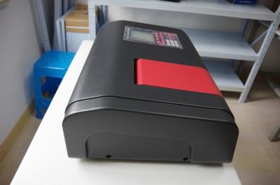 Espectrofotômetro UV Escherichia Coli do feixe dobro do metanol com exposição do LCD
