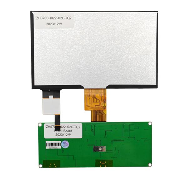 1024x600 Capacitive TFT Display Touch Screen 7 Inch High Brightness LCD With Driver Board