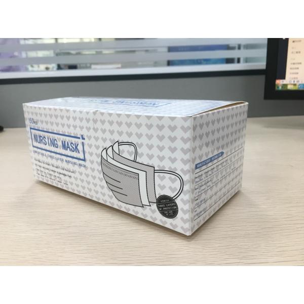 Safety Blue Appearance Disposable Mouth Mask Eco Friendly Materials