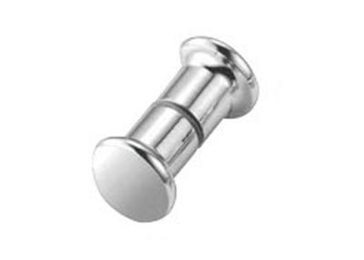 Antique Brushed Steel Glass Shower Door Handles Fashionable Style Design
