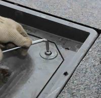 High Load Capacity Anti Corrosion GRP FRP Manhole Cover For Sanitary System