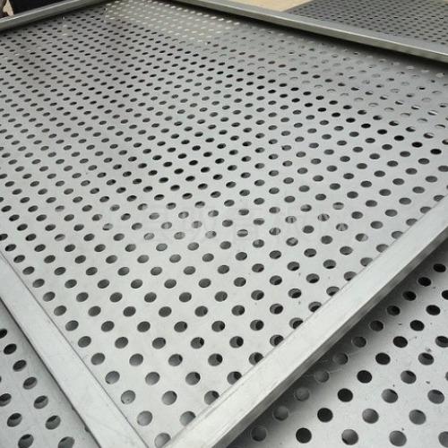 Aluminum 3mm Perforated Aluminum Panel Round