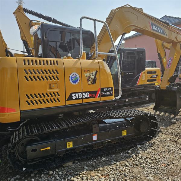 Máquina de excavadora de 9 toneladas / 10 toneladas de segunda mano SY95C