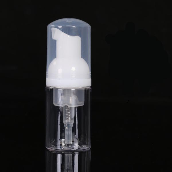 Transparent Round 150ml Foam Pump Dispenser Bottle