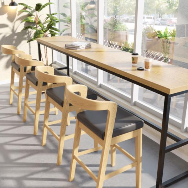 Bar Furniture Mail Packing Y High Chair for Solid Wood Bar Counter