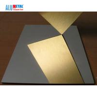 Hoja compuesta de aluminio Matt Finish del panel del espejo ACP de AA3003 3m m