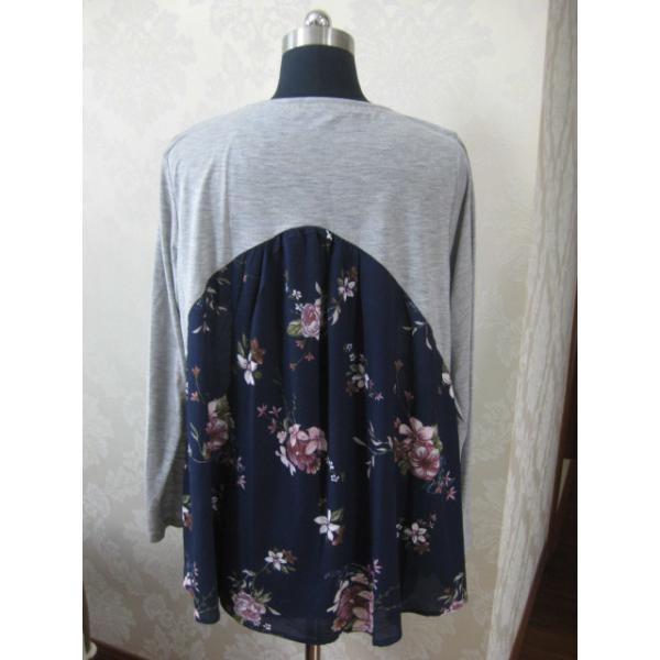 V Neck Womens Plus Size Dressy Tops Soft Touch 80% Polyester 20% Rayon