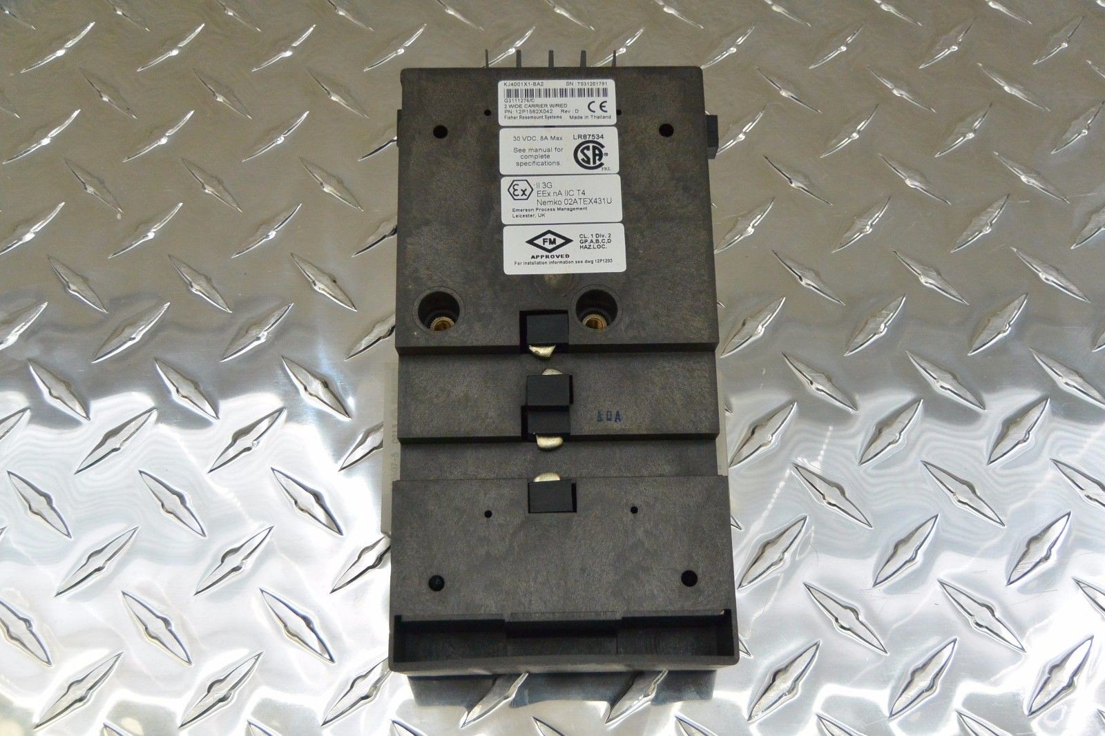 KJ4001X1-NA1 12 VDC, 8A, двойной правый наполнитель кабеля, ISA-S71.04 – 1985 воздушнодесантных загрязняющих елементов классифицируют оригинал G3.new.