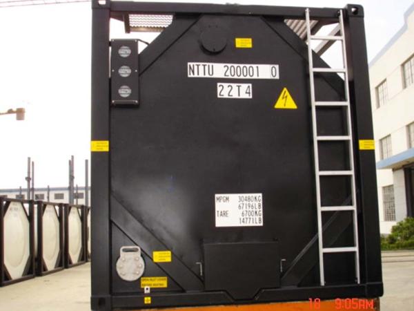20000-25000 Liters Water Tank Container T3 Asphalt ISO Tank Container