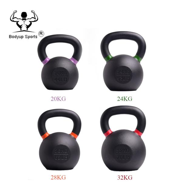 Competition Powder Painting Iron Skull Kettlebell / Power Training Skull Kettlebell
