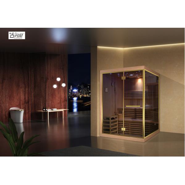 New Arrival Dry Solid Wood Wet Steam Sauna Room