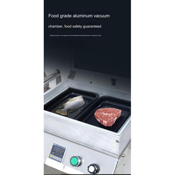 Automatic Grade Vacuum Sealer Machine for 320 Boxes/Hour Volume 0.1CBM Packaging