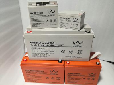 6V Deep Cycle Lead Acid Battery 150ah For Power Plant / Wind Power Plant