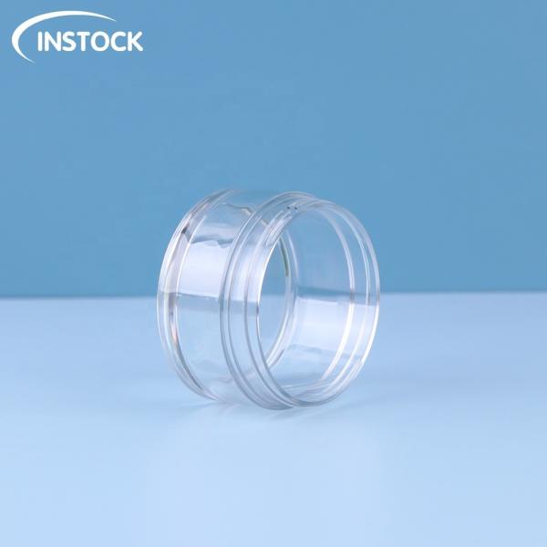 Minimalist Design PET Cream Jar with Customizable Colors and Recyclable Material for Modern Skincare Packaging