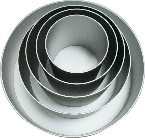 IEC 60335 Hotplate Test Vessel Set Aluminum Pots With Lids 5 Sizes