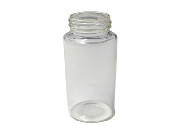 Frosted Empty Glass Lotion Bottles With Pump Dispenser , Long Life Time