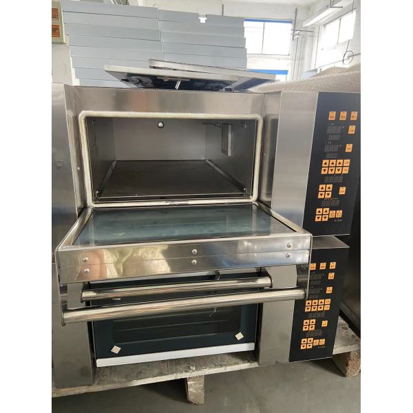 Japan Quality Professional Manufacturer Small Electric Deck Oven for Bread with Steam and Stone Plate