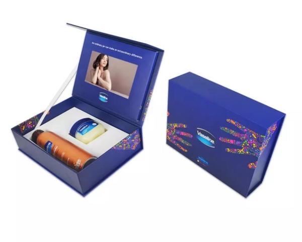 Presentation 7 Inch TFT LCD Display Jewelry Gift Box Screen Packaging Video Brochure Box