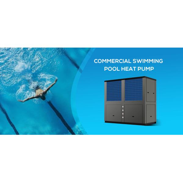 Wotech 55Kw R32 Тепловой насос для бассейна OEM DC Включение/выключение Электрический для гостиничного бассейна