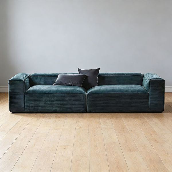 Luxury Modern Convertible Vacuum Pack Modular Sofa Set Compressed Fabric For Living Room Apartment Hotel Villa School