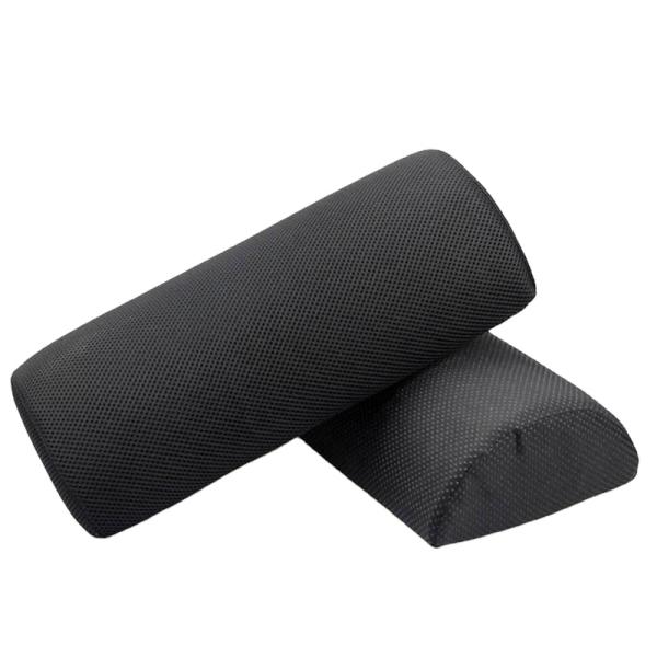 Office Footrest Memory Foam Cushion for Home and Work Black 3D Mesh Customized Color