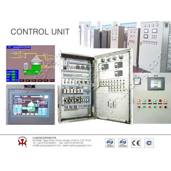 CE Juice Disc Stack Separator Disk Stack Centrifuge For Food Industry