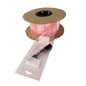 LDPE rose plastique PE anti-statique sacs pré-ouverts