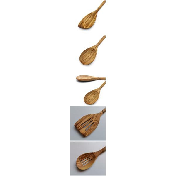 Olive Kitchen Wooden Utensils Shovel Kitchenware Mixing Spoon Set